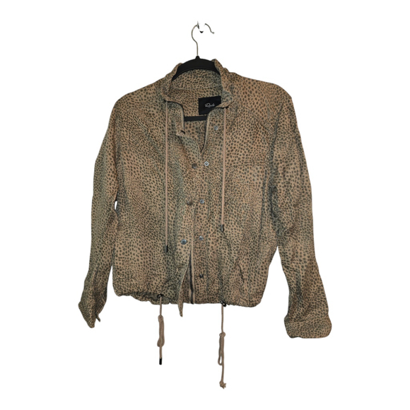 Rails Tawny Leopard Print Jacket Size Small - Picture 4 of 14